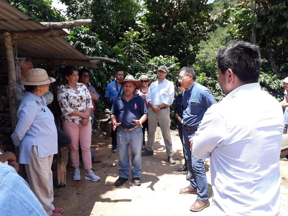 Legisladores visitan el proyecto de cuencas en Chiapas